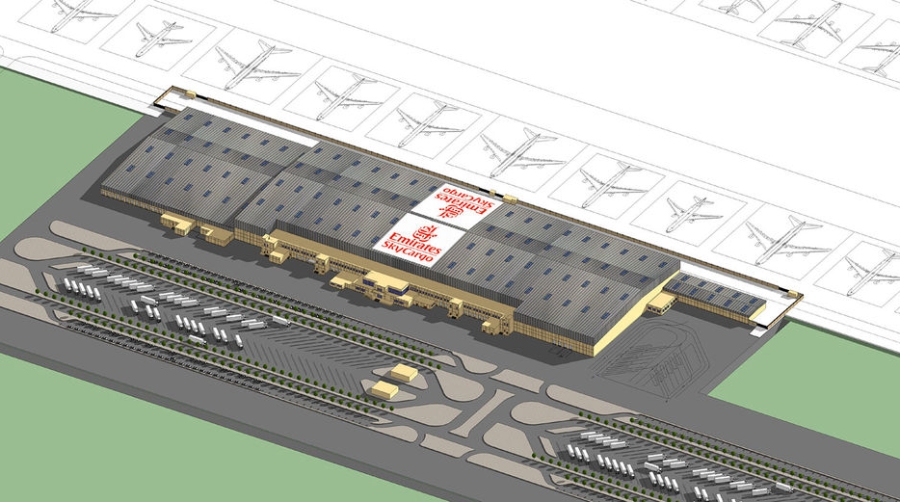 Arrancan las obras de la nueva terminal de carga de Emirates en Dubai