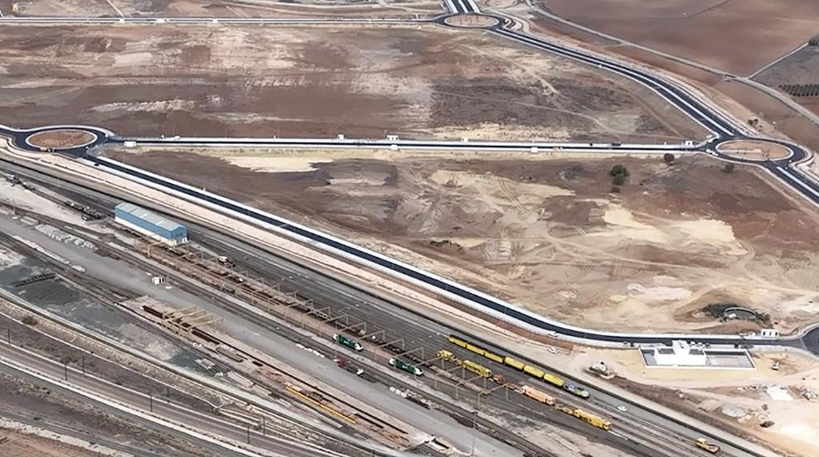 Imagen del Puerto Seco de Antequera, en la provincia de Málaga.