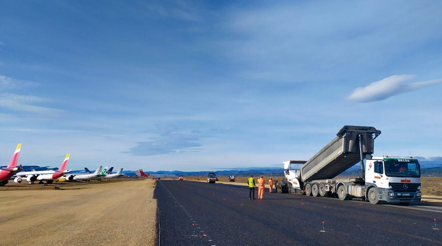 El aeropuerto de Castell&oacute;n inicia las obras de la nueva plataforma industrial