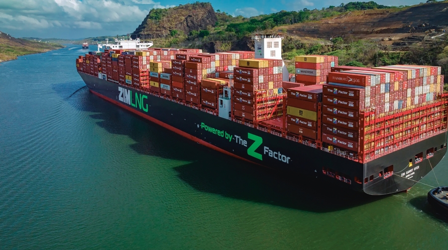 ZIM ha transformado su flota con nuevos buques portacontenedores de GNL, con 28 operativos y otros 10 en cartera.