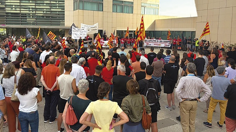 Los trabajadores de la AP de Barcelona inician las movilizaciones por los ajustes salariales