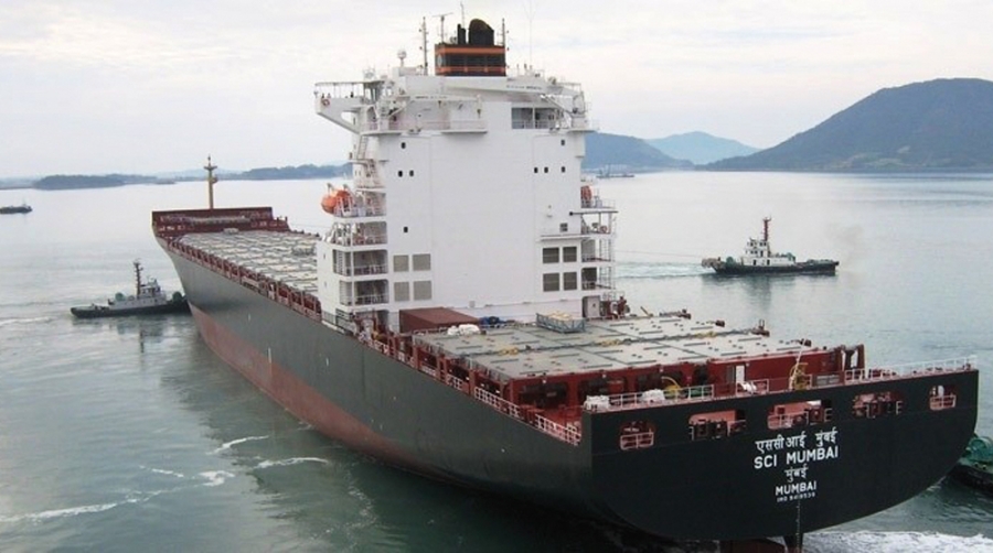 Shipping Corporation of India (SCI), representada por Berg&eacute;, recupera su servicio regular con escala en Espa&ntilde;a.