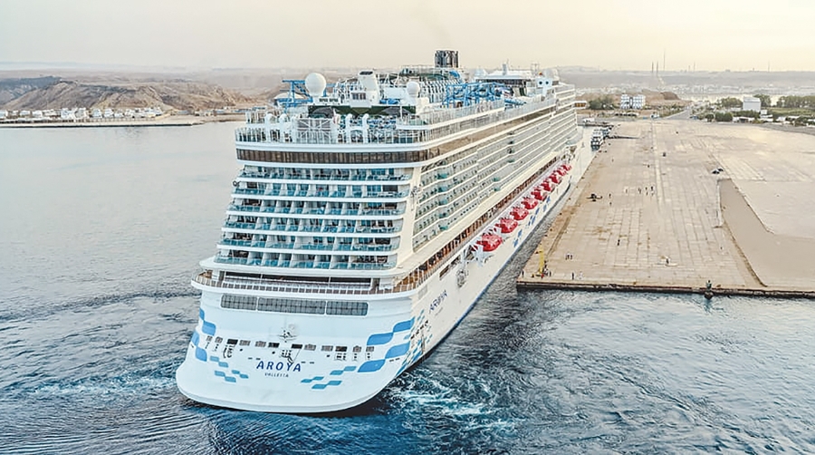 Llegada del crucero “Aroya” a Sharm El Sheik.