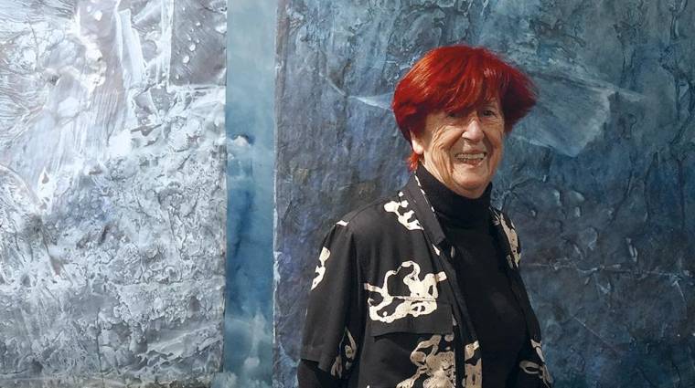 Lorea Oar-Arteta, autora de la exposición Mar, el rojo cadmio no ha venido.