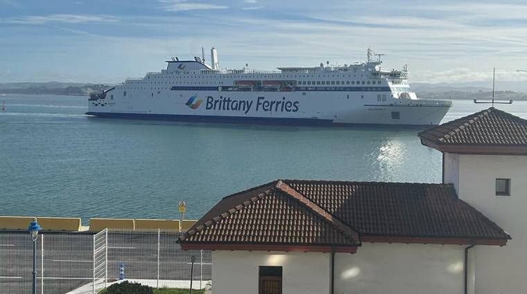 Durante este invierno, serán cuatro las rutas semanales que operará Brittany Ferries desde el Puerto de Santander.