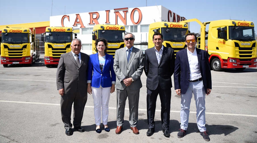 Transportes y Mudanzas Cari&ntilde;o adquiere cinco unidades Scania