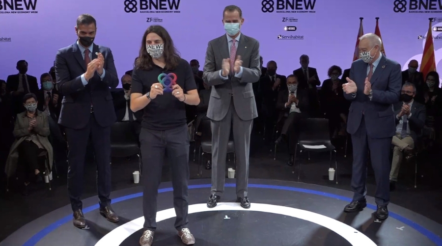 El rey Felipe VI y Pedro S&aacute;nchez presiden los premios a Mejor Innovaci&oacute;n de BNEW