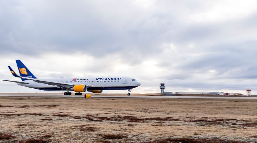 Tres Boeing 767 de pasajeros de la aerol&iacute;nea islandesa Icelandair se han adaptado de forma exclusiva al servicio de DB Schenker para exportar a Europa equipamiento m&eacute;dico como mascarillas o EPIs.
