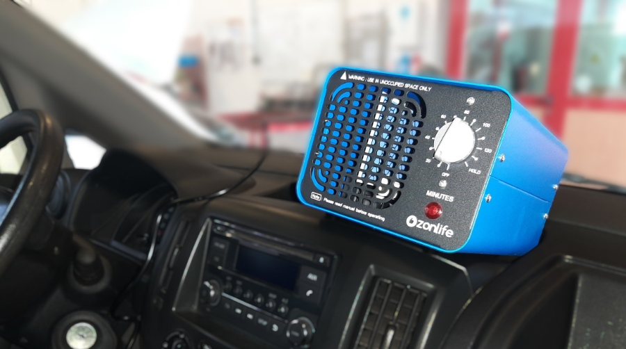 Alquiber limpia sus veh&iacute;culos con ozono para luchar contra el coronavirus