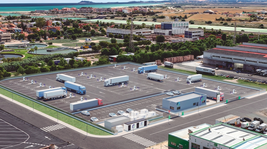 Prologis ahonda en su estrategia de desarrollo de zonas de recarga para camiones eléctricos