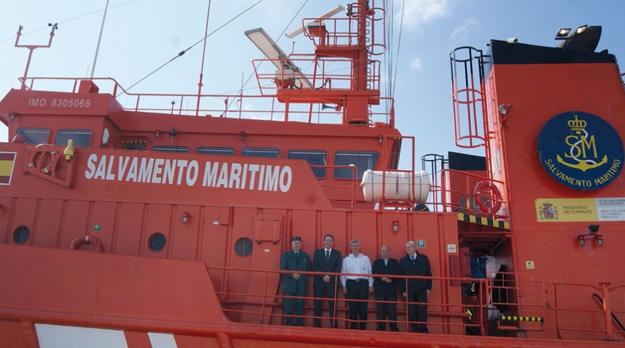 El buque de Salvamento Mar&iacute;timo &quot;Punta Mayor&quot;, escala hasta el lunes en el Puerto de Castell&oacute;n
