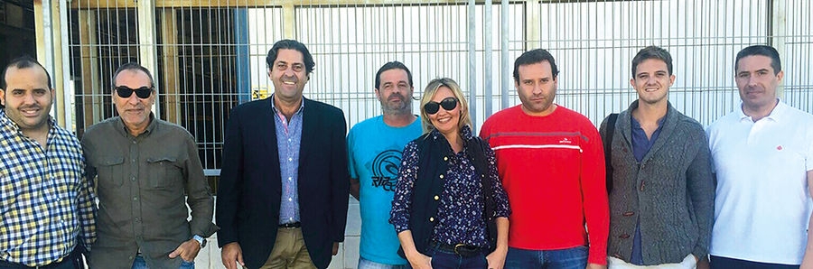 ATDAPA gu&iacute;a a los concejales de Ciudadanos en Alicante en su visita primera visita al puerto