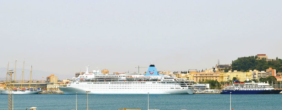 El &quot;Anthem of the Seas&quot; cancela su escala de ma&ntilde;ana en el Puerto de Cartagena