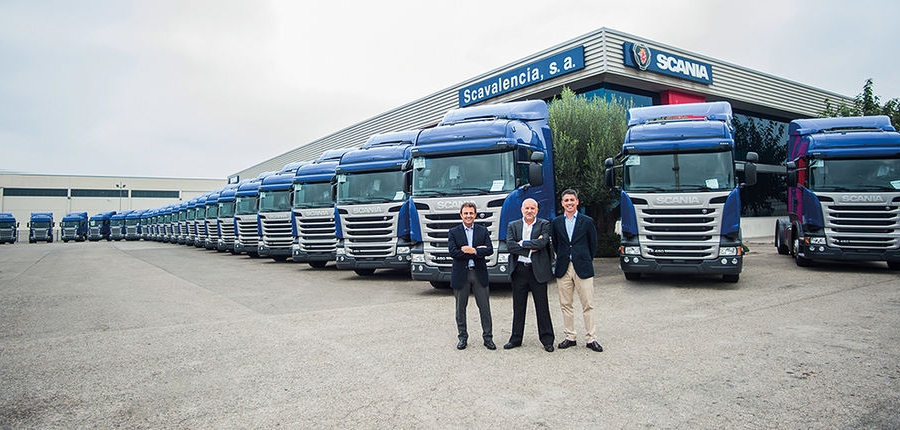 Transports Canyaes incorpora a su flota 46 Scania R 450