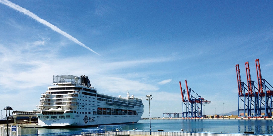 Hoy coinciden en M&aacute;laga cinco buques de crucero con 12.000 pasajeros a bordo