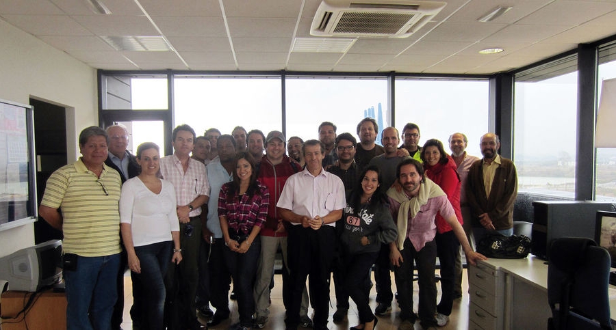 Los alumnos del XVIII Curso Iberoamericano de Gesti&oacute;n Portuaria visitan el Puerto de Sevilla