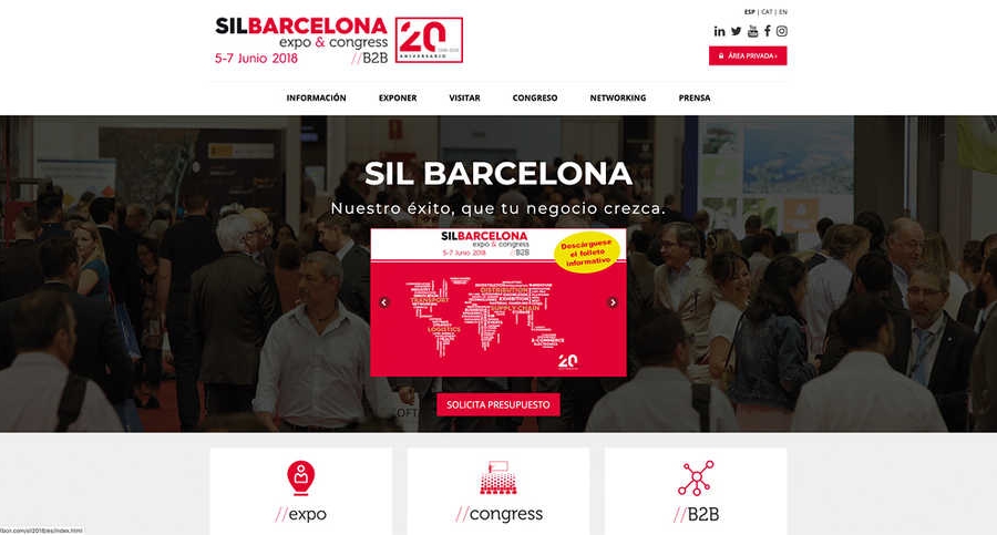 Nueva web del SIL.