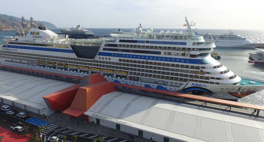 Puertos de Tenerife supera el mill&oacute;n de cruceristas en la temporada reina de cruceros 2017-2018