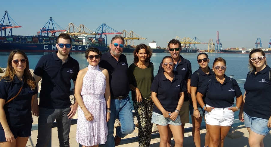 H&ouml;egh Autoliners Spain celebra su 10&ordm; aniversario visitando Valenciaport