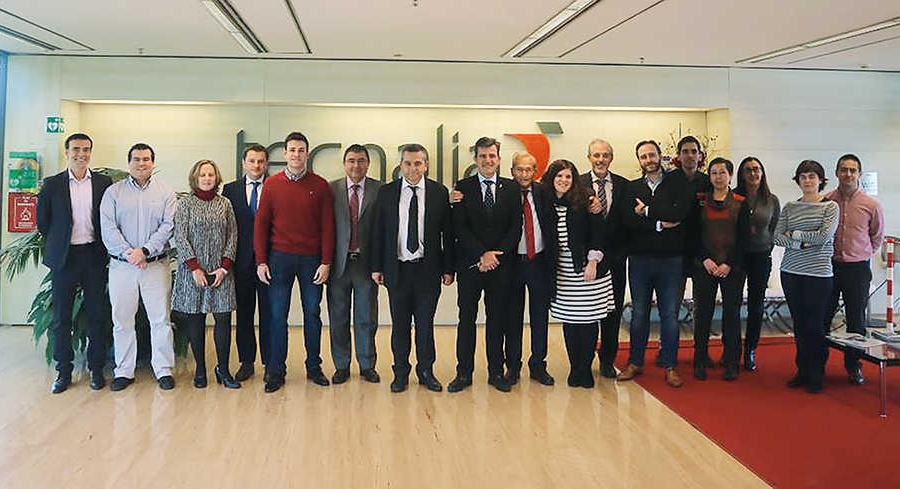 Representantes de Primafrio y Tecnalia.