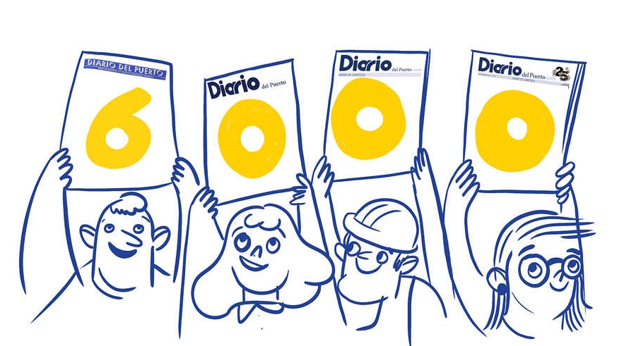 Diario del Puerto: 6.000 n&uacute;meros y 25 a&ntilde;os de periodismo log&iacute;stico en Espa&ntilde;a