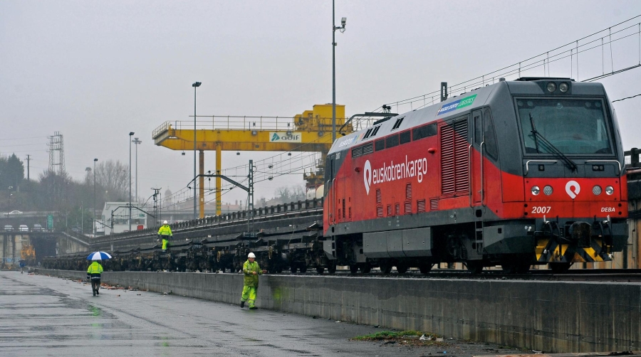 Euskotren utiliza regularmente sólo el 33% de las locomotoras de su parque de mercancías