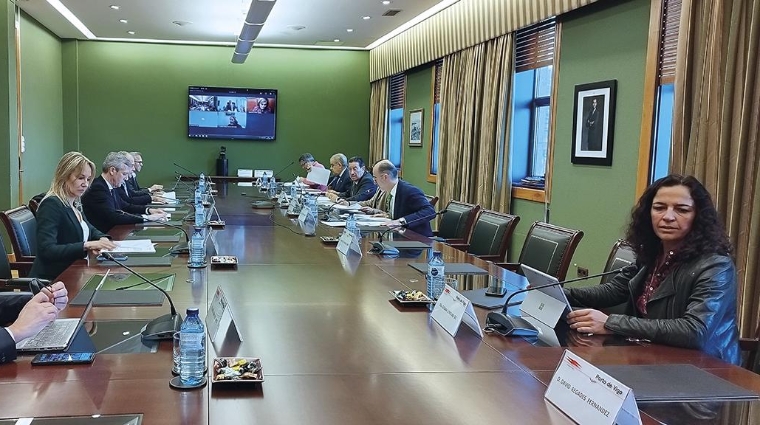 Rueda de prensa del Puerto de Vigo.