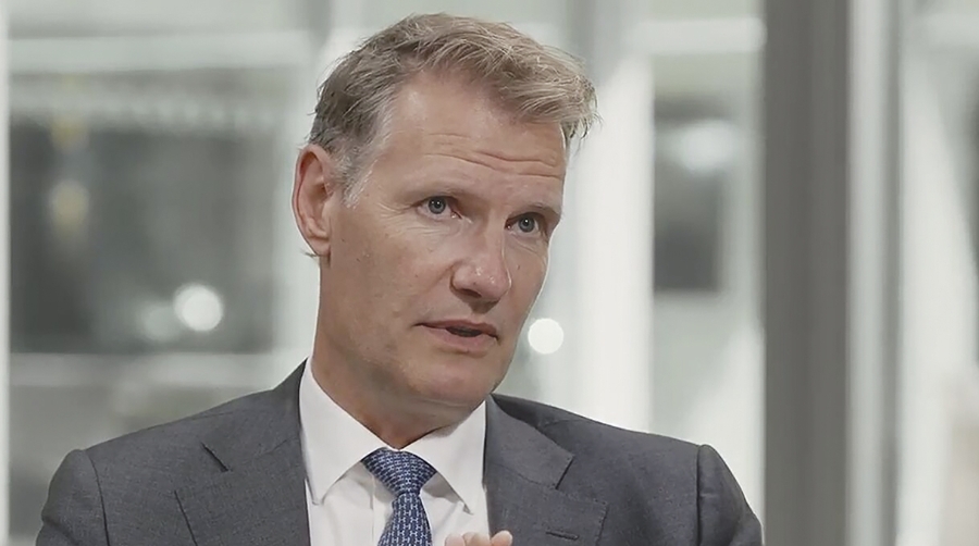 Soren Toft, CEO de MSC.