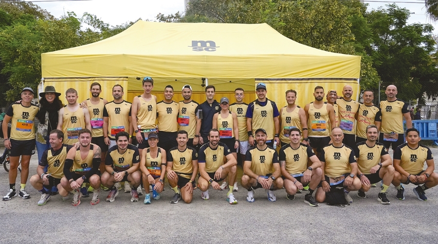 Corredores del MSC Running Team en la pasada edición.