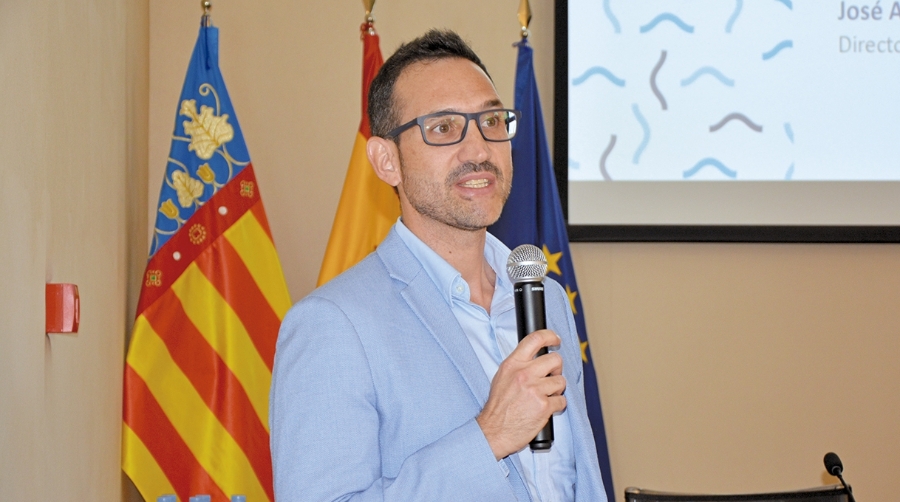 El director de Logística Portuaria de la Fundación Valenciaport, José Andrés Giménez. Foto J.C.P.