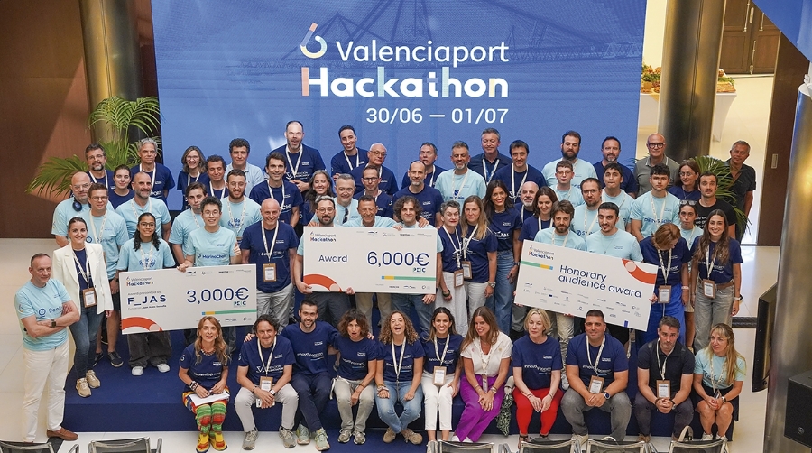 Urban Alert, Marina Chain y Synnect, ganadores del VI Valenciaport Hackathon