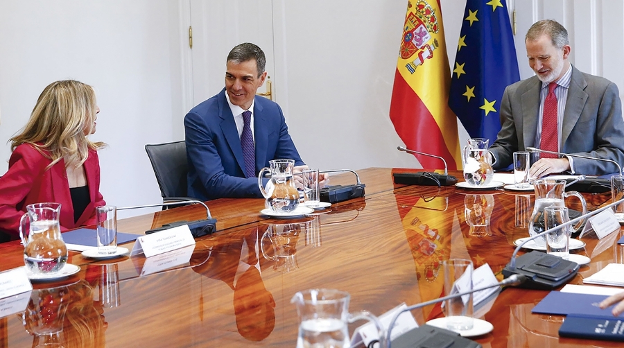El Rey Felipe VI ha presidido la reunión del Consejo de Seguridad Nacional.