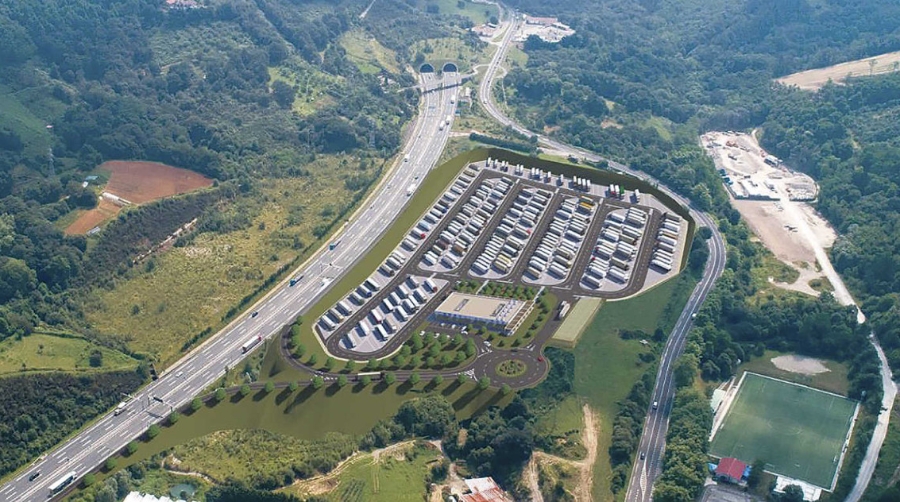 Gipuzkoa licita la construcci&oacute;n del Centro de Transportes de la AP-8 en Astigarraga