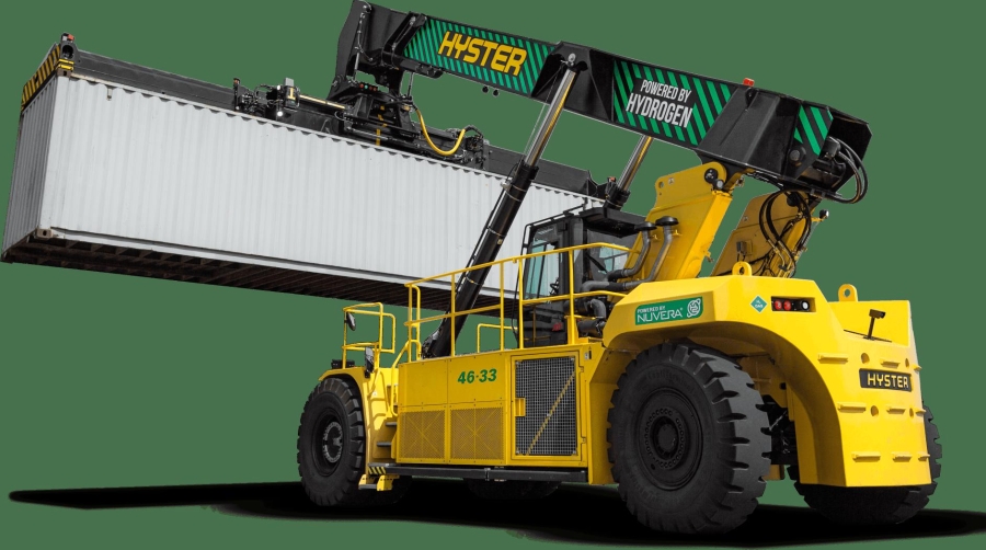 La ReachStacker de hidrógeno es la primera del mundo y ha sido desarrollada por Hyster.