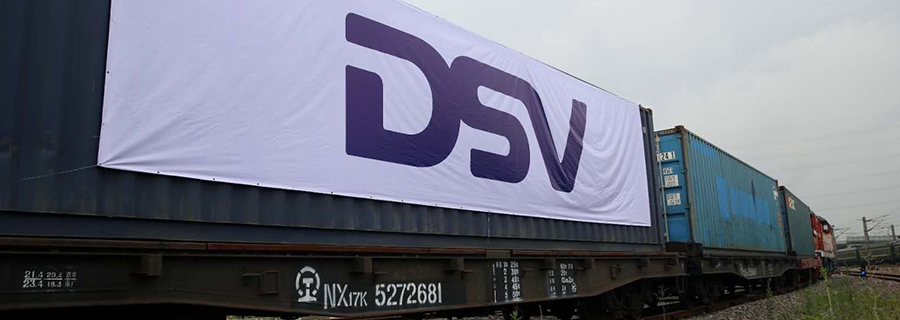 Parte de Yiwu con destino Madrid un tren de DSV con 30 millones de mascarillas
