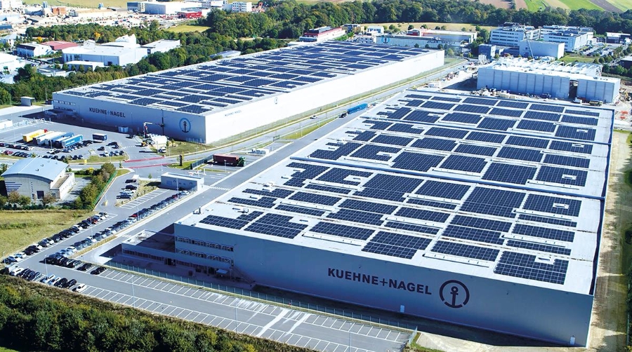 La utilización del espacio logístico de Kuehne+Nagel se mantuvo a un nivel muy elevado en el primer semestre.