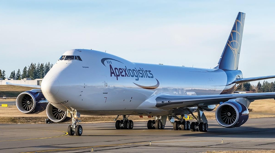 Entrega del segundo 747-8 de carga como parte del acuerdo de fletamento con Atlas Air.