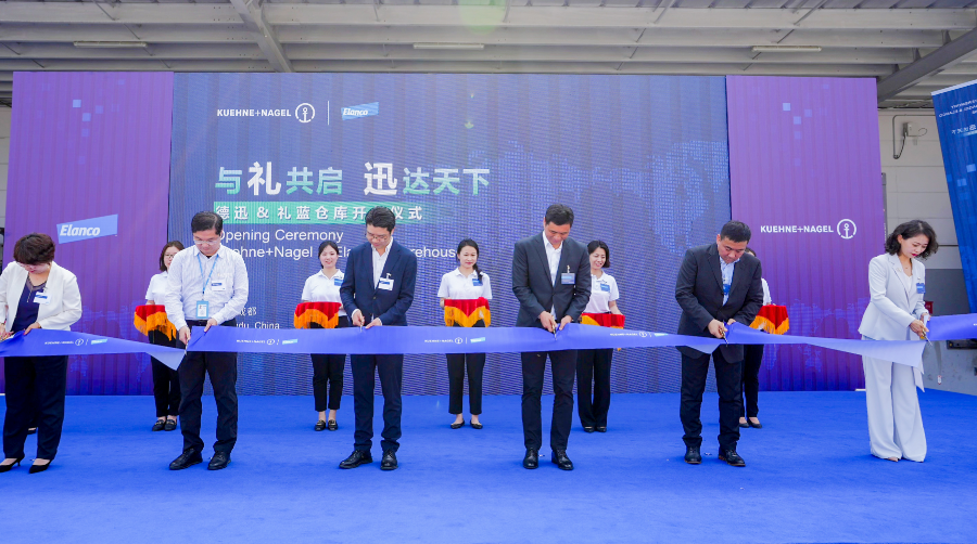 Kuehne+Nagel y Elanco se asocian para ampliar las capacidades logísticas de salud animal en China