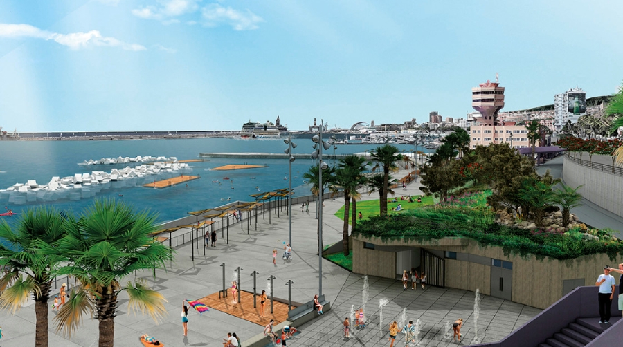 Litoral de Valleseco en Tenerife