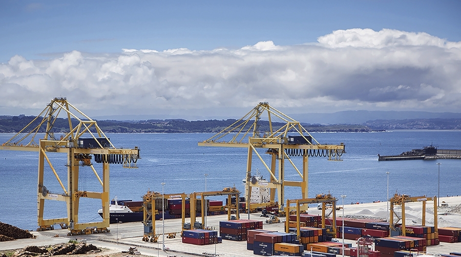 Yilport Ferrol creció un 166% en el primer semestre gracias a los transbordos