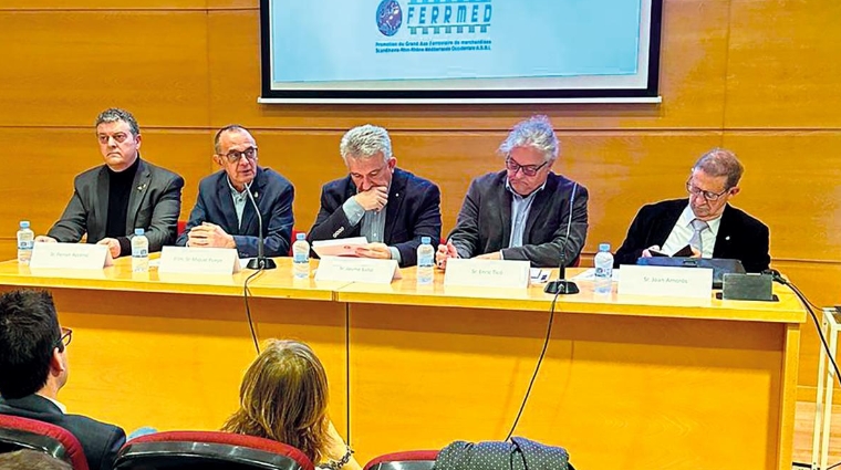 Acto de preesentación del estudio de Ferrmed ayer en Lleida.