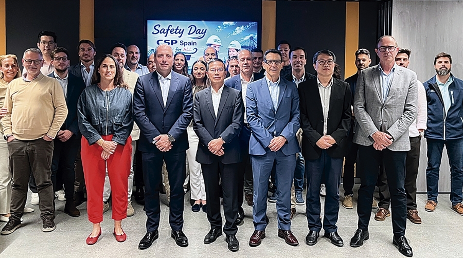 Representantes de Seguridad y Prevención de CSP Spain.