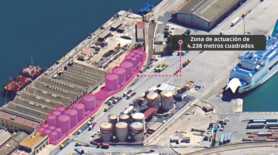 Valenciaport acondicionará nuevos terrenos para atención al pasaje en el Puerto de Valencia