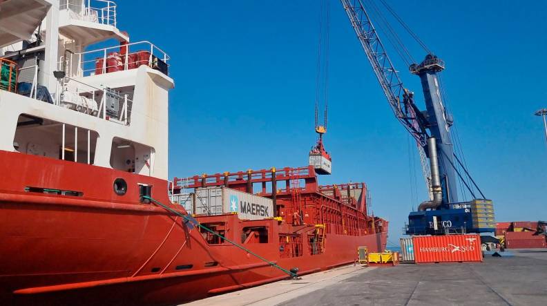 El tráfico del Puerto de Almería supera los 1,5 millones de toneladas hasta mayo