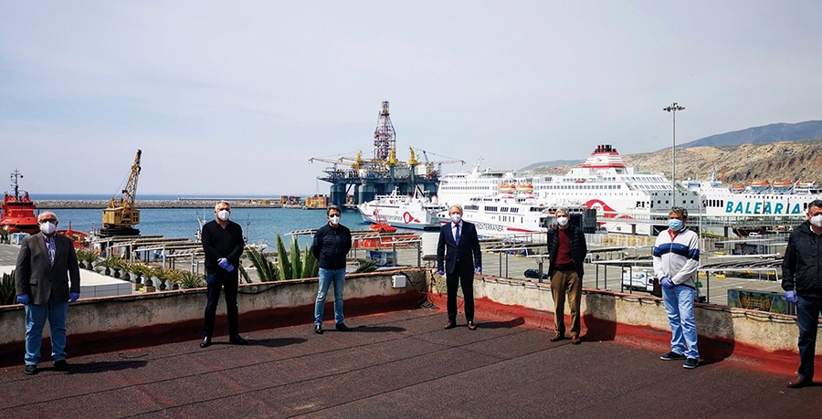El Puerto Almer&iacute;a rinde homenaje a las v&iacute;ctimas de Covid-19