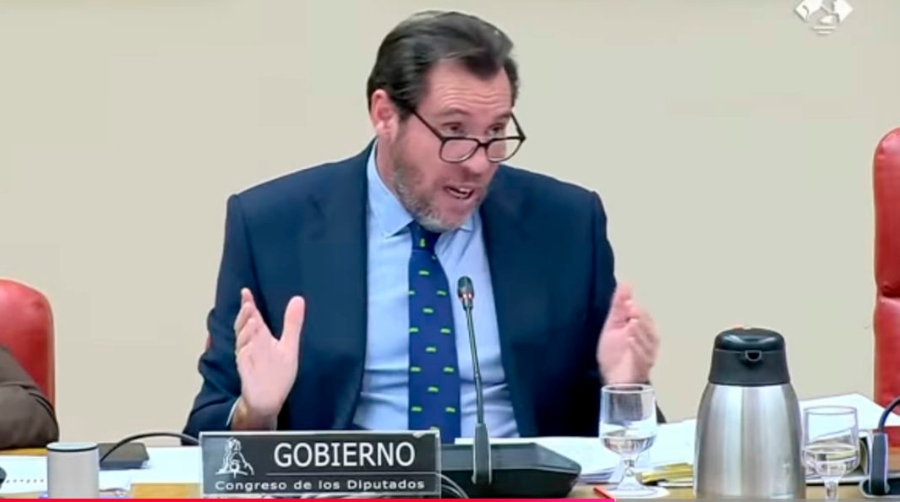 Óscar Puente, ministro de Transportes.