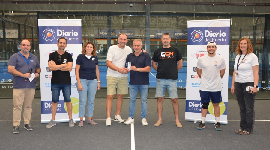 Across Logistics y Rhenus Air &amp; Ocean, empresas ganadoras del 4º Torneo de Pádel de Diario del Puerto