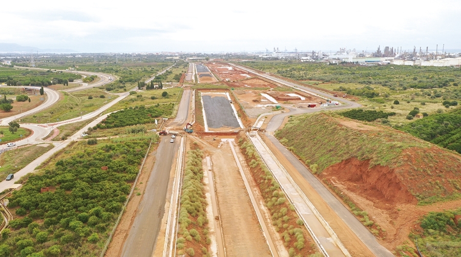 Estado actual de las obras de la estación intermodal de PortCastelló.
