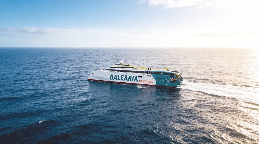 Baleària Canarias incorpora a su flota el fast ferry “Mercedes Pinto”
