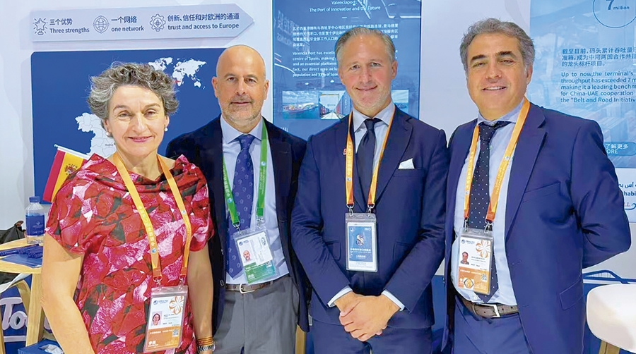 CSP Spain, Valenciaport y BilbaoPort impulsan la conectividad con China